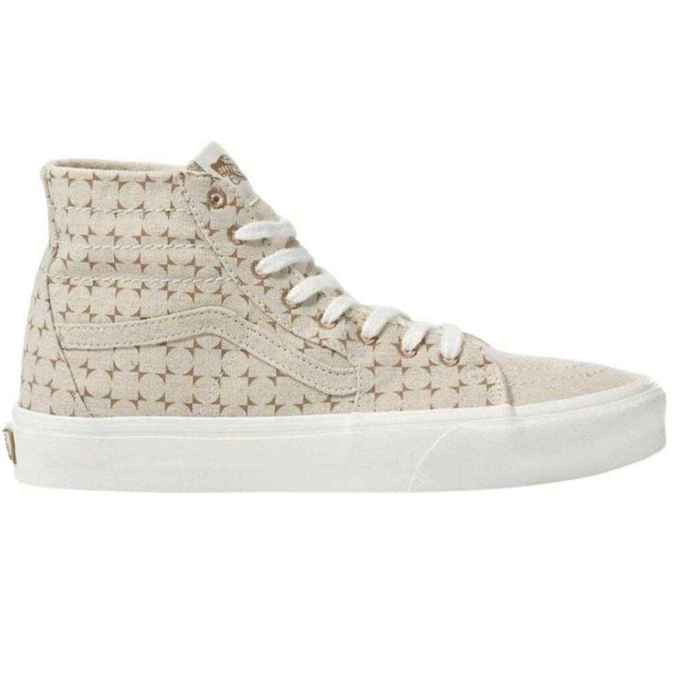 VANS Sk8-Hi Tapered 'Eco Theory/Checkerboard Brown' Sneakers Size M6.5/W8